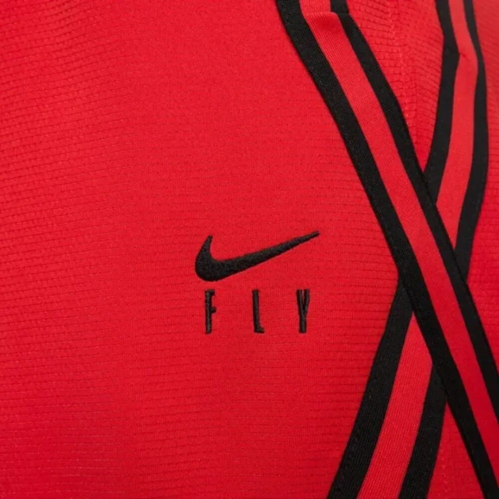 NWT Nike Fly Crossover Loose Fit Red Basketball Shorts